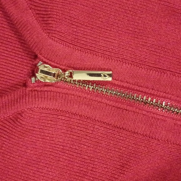 Red zip up sweater XL - Picture 4 of 4